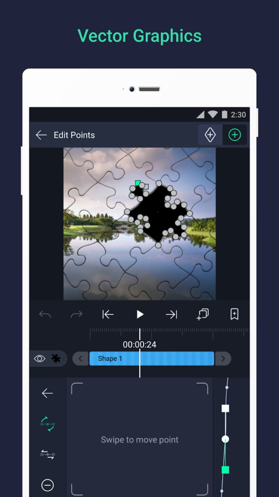 alight motion vector graphics feature